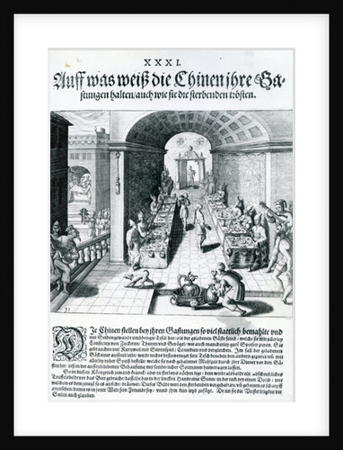 India Orientalis, 1598 by Theodor de Bry