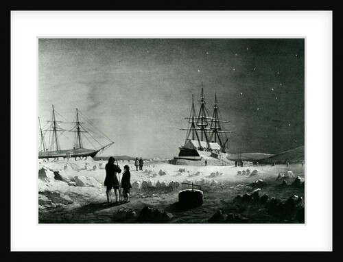 HMS Assistance and Pioneer in Winter quarters returning Daylight by English School
