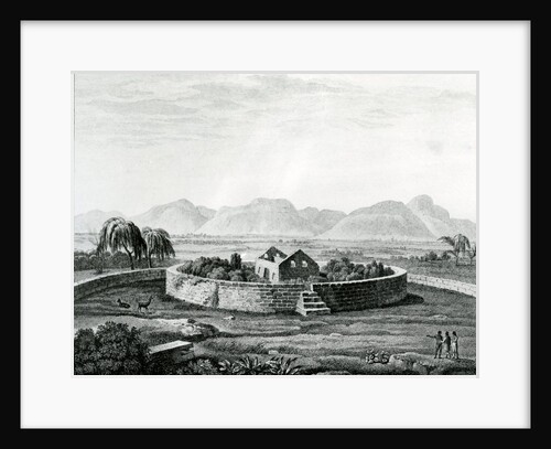 Peruvian Monument of Canar by Friedrich Alexander Baron von Humboldt