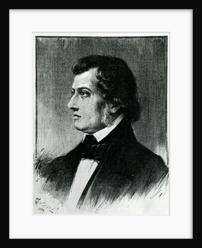 Frederic Chopin by Eugene Delacroix