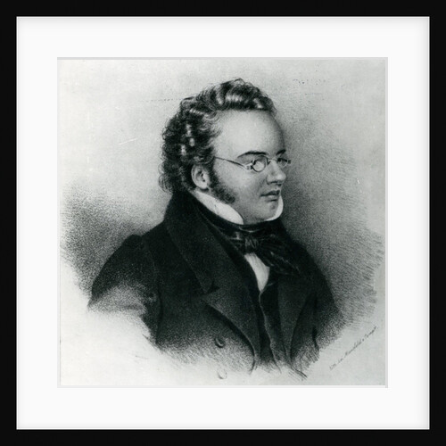 Portrait of Franz Schubert by Anonymous Anonymous