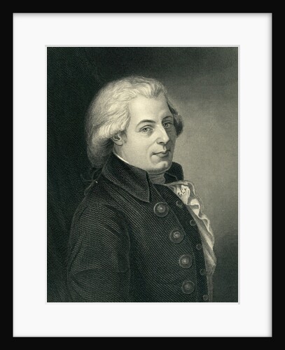 Portrait of Wolfgang Amadeus Mozart Austrian composer by Johann Heinrich Wilhelm Tischbein
