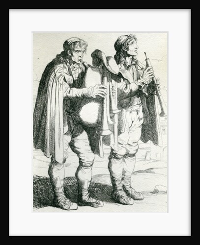 Li Pifferari, 1810 by Bartolomeo Pinelli
