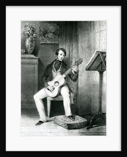The Guitar player by Jules David