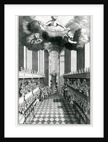 The Sacred Chore, 1716 by English School