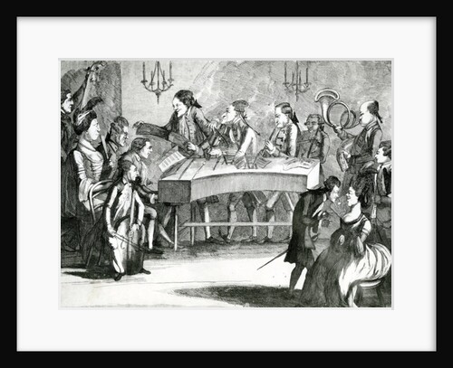 A Sunday Concert, 1782 by Charles Loraine Smith