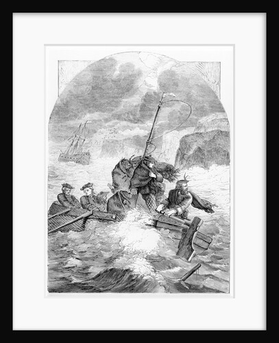 The Escape of the Young Pretender by English School