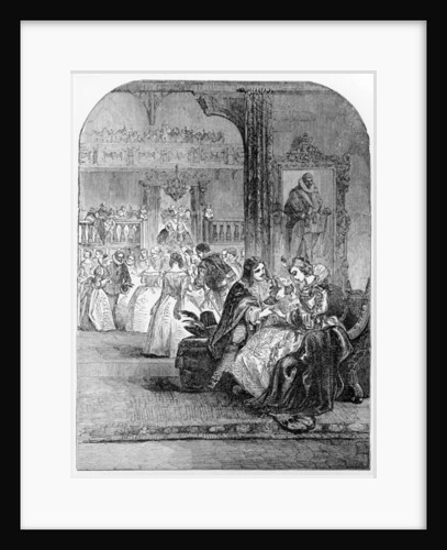 First Interview of Prince Charles with Princess Henrietta at Paris by English School