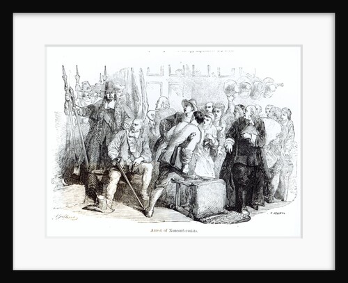 The Arrest of Nonconformists by John Gilbert