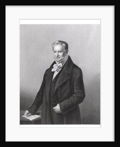 Portrait of Baron Alexander von Humboldt by German School