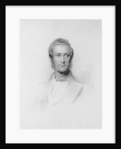 Portrait of James Ramsay, 10th Earl and 1st Marquess of Dalhousie by George Richmond
