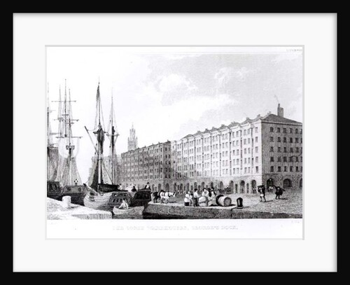 The Goree Warehouse, George's Dock, Liverpool by Samuel Austin (after)