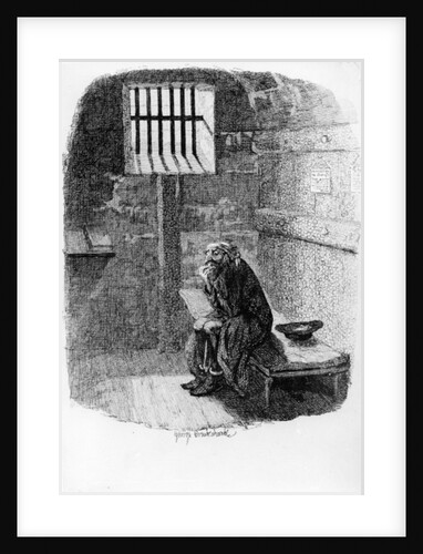 Fagin in the Condemned Cell by George Cruikshank