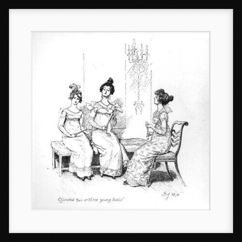 Offended two or three young ladies by Hugh Thomson