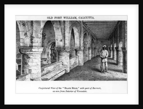 Old Fort William, Calcutta by Samuel de Wilde