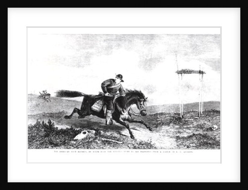 The American Pony Express, En Route from the Missouri River to San Francisco by George Henry Andrews