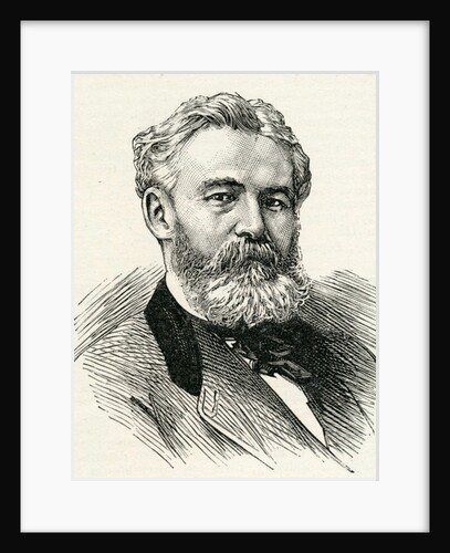 Charles Busson from the 'Illustrated London News' May 1884 by English School