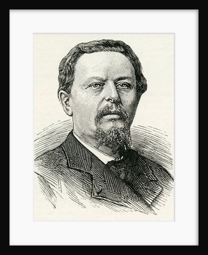 Emile Breton from the 'Illustrated London News' May 1884 by English School