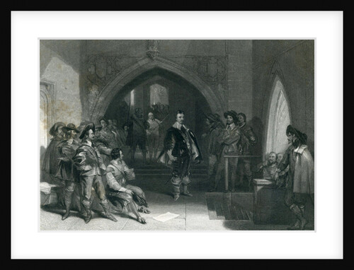 Arrest of Lord Strafford, 1640 by English School