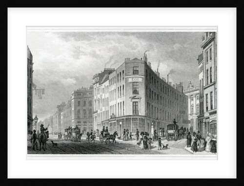 Piccadilly, from Coventry Street, 1830 by Thomas Hosmer Shepherd