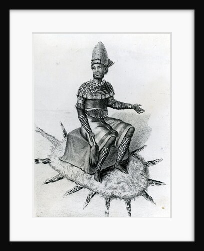 Kazembe, or King of Lunda, South of Lake Mweru, 1891 by English School