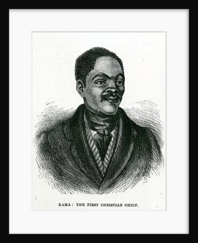 William Kama, The First Christian Chief by English School