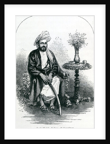 Said Majid, Sultan of Zanzibar by English School
