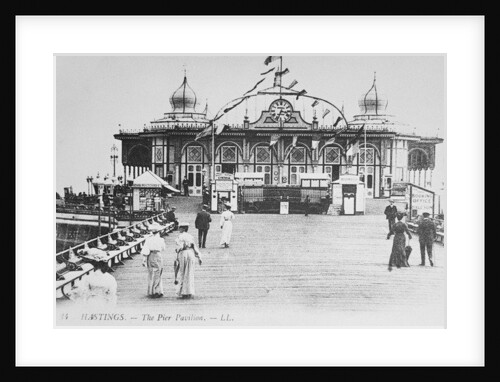 The Pier Pavilion, Hastings, c.1890 by English Photographer