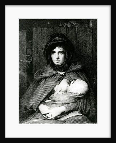 A mother breastfeeding her Baby by English School