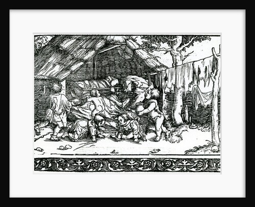 Evicted Peasants by German School