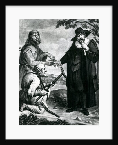 Blind Plaintiff, Lame Defendant Share, The friendly laws impartial care, A shell for him a shell for thee, The middle in the lawyers fee by Anonymous