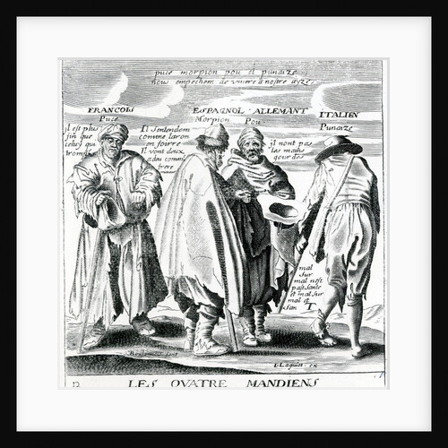 Four Beggars by Anonymous