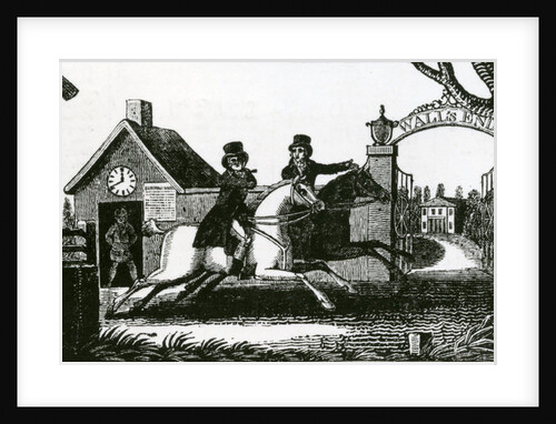 Hunting Razors or Shaving made easy on Horseback if required, 1800 by English School