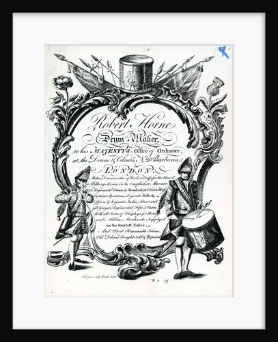 Robert Horne, Drum maker by English School