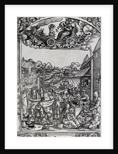 Saturn, c.15th by Italian School