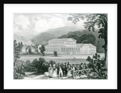 The Grosse Kursaal, Bad Bruckenau, 1833 by German School