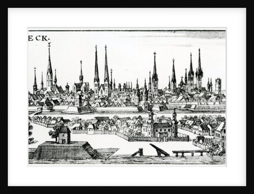 Lubeck, 17th century by School German