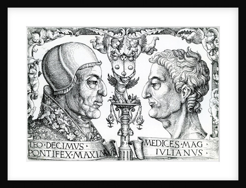 Pope Leo X and Emperor Julian, 1513 by Anonymous