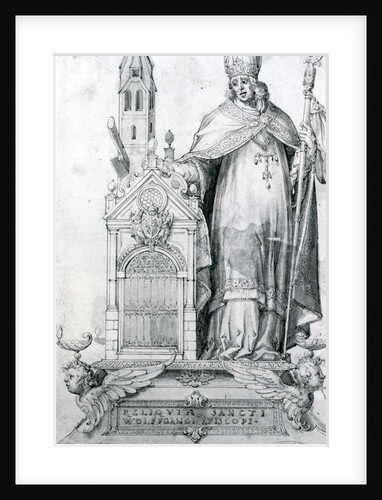 Saint Wolfgang of Regensburg by Italian School