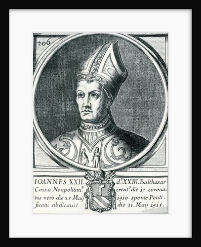 Portrait of Antipope John XXIII by German School