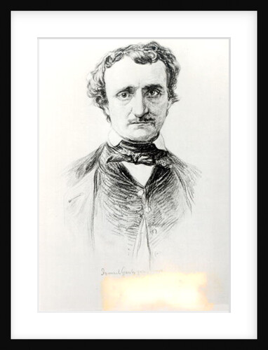 Edgar Allan Poe 1907 by Ismael Gentz
