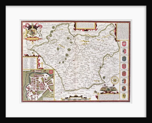 Leicester by John Speed