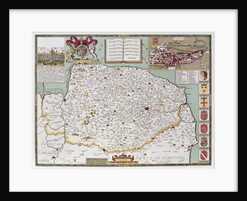 Norfolk by John Speed