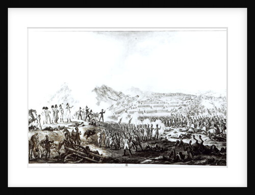 The Battle of Talavera de la Reina between the Anglo-Spanish and the French Armies, 28th July 1809 by French School