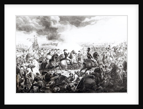Wellington at the Battle of Waterloo by John Augustus Atkinson