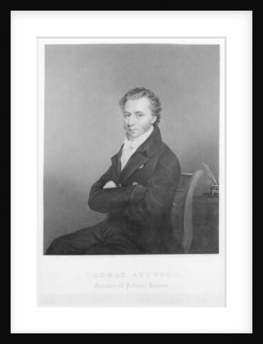 Thomas Attwood, 1832 by George (after) Sharples