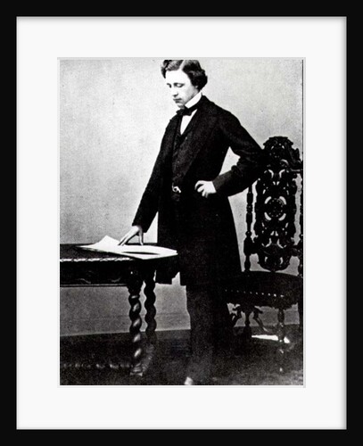Lewis Carroll aged 29 by English Photographer