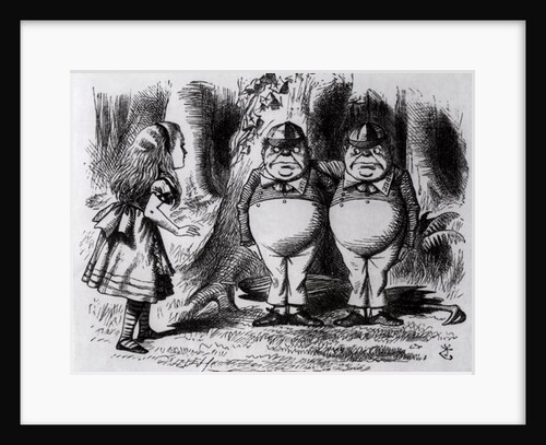 Tweedledum and Tweedledee by John Tenniel