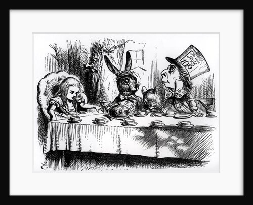 The Mad Hatter's Tea Party, 1865 by John Tenniel