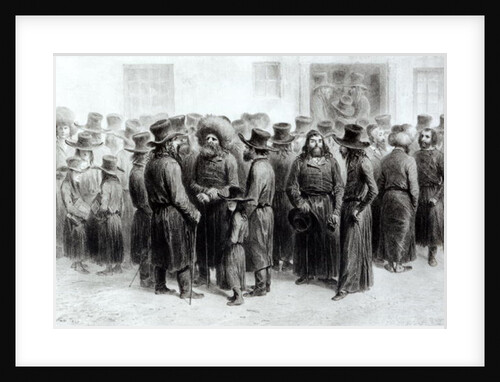 Jewish Traders and Merchants, printed by Auguste Bry by French School